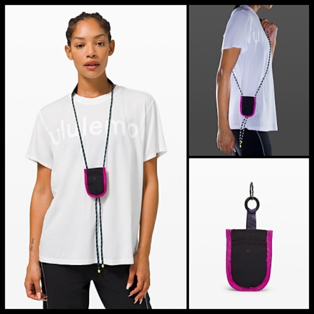 Lululemon Hold On Lanyard Keyring Mini Bag
